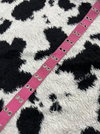 Pink Double Hole Belt