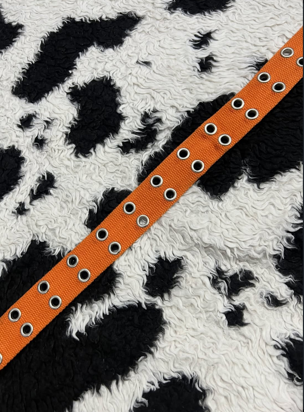 Orange Double-Hole Belt