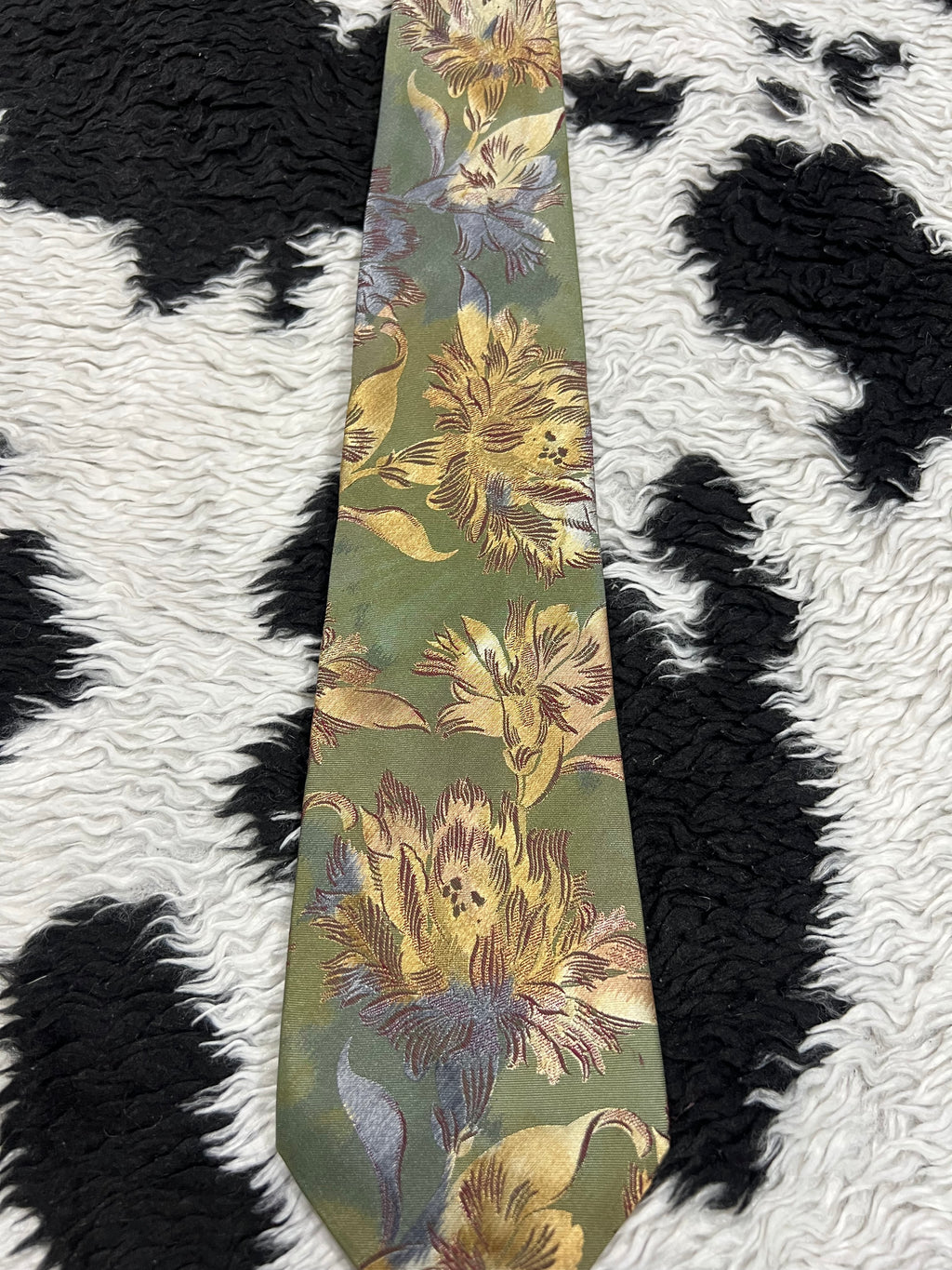 Cricketeer Floral Tie