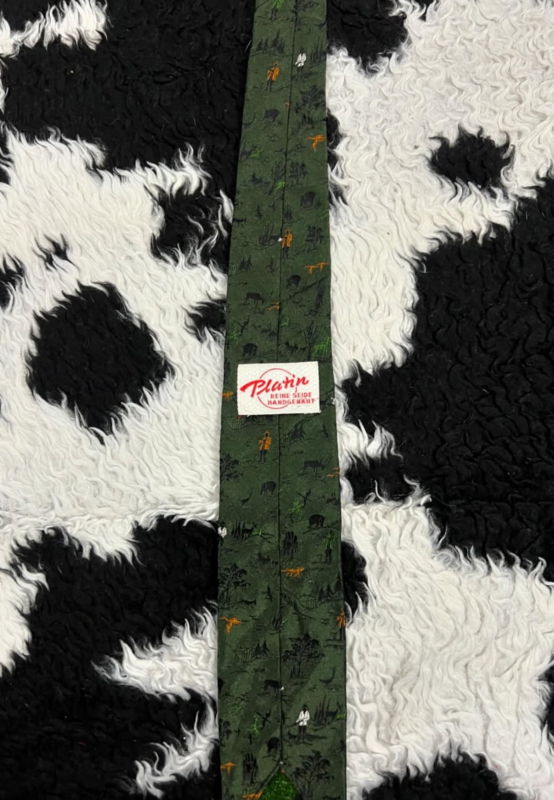 Platin Wild Life & Hunters Narrow Tie
