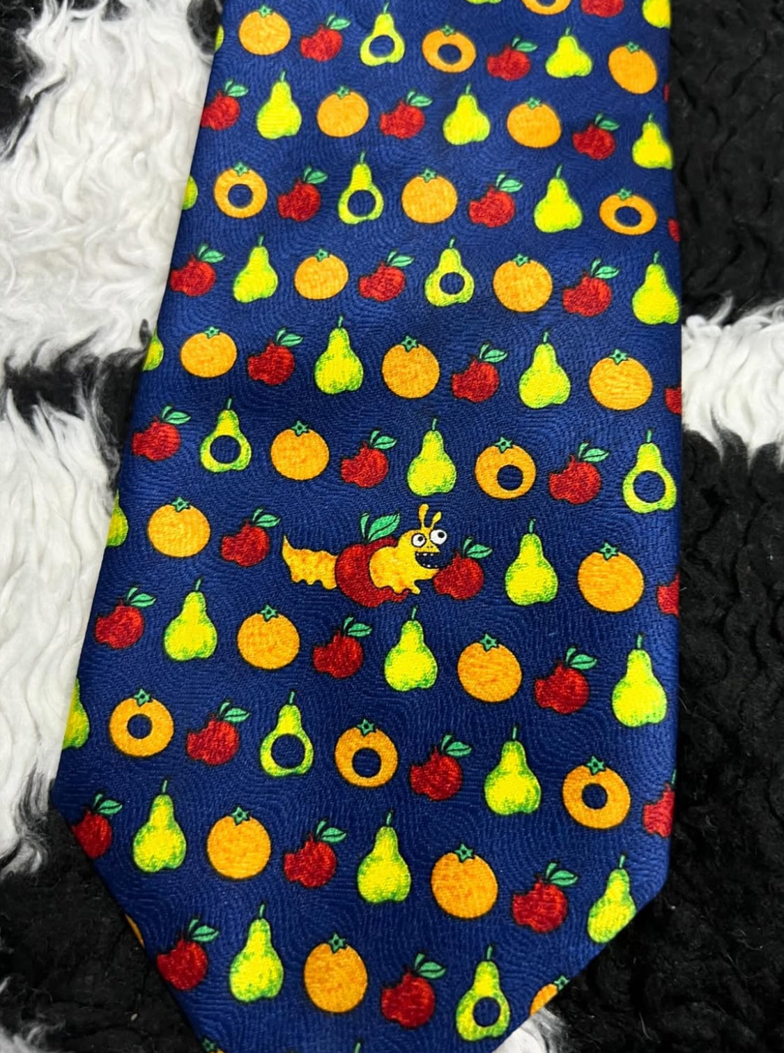 Hungry Caterpillar & Fruits Tie