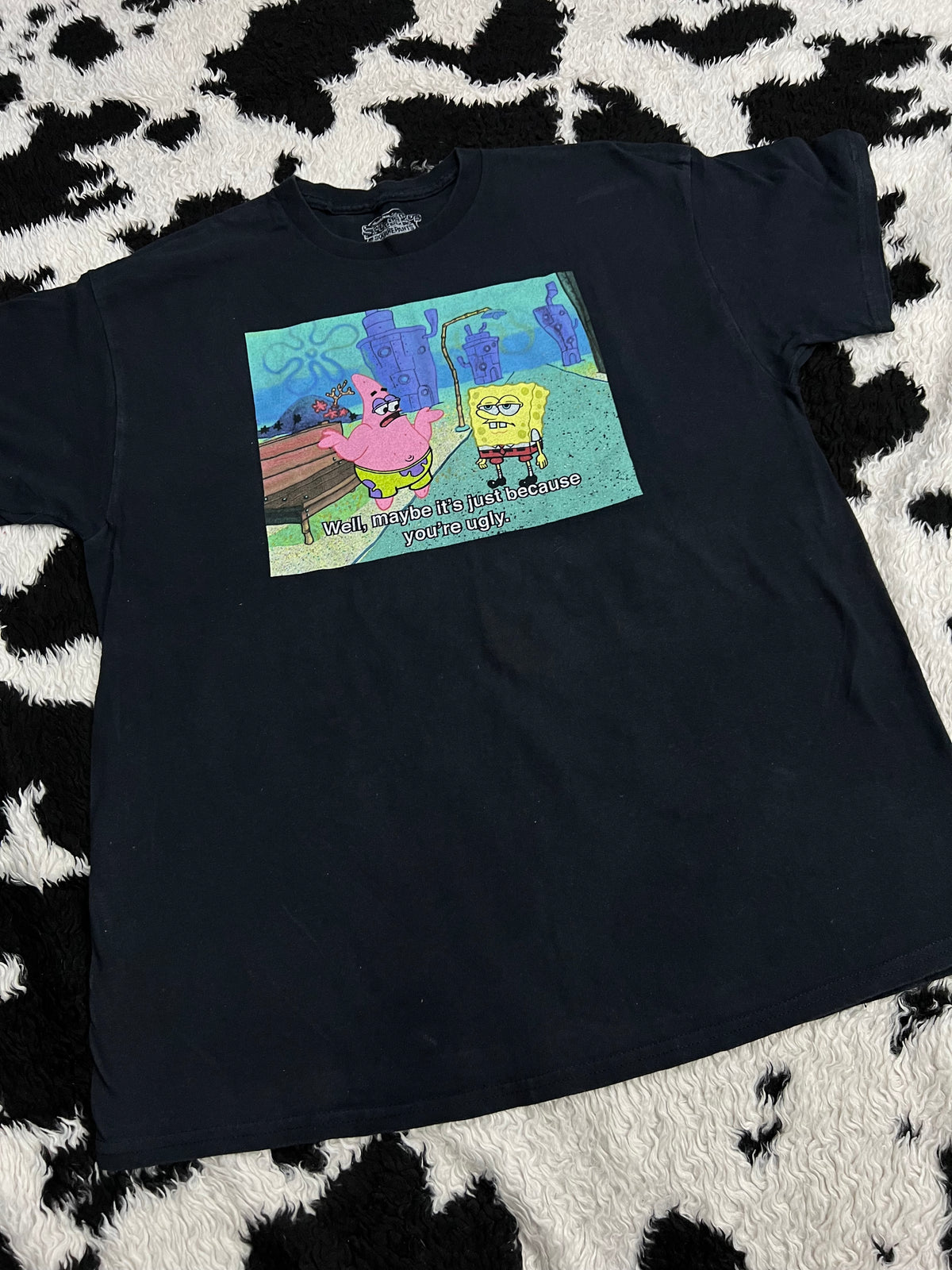 Spongebob & Patrick Meme Tee (Large)