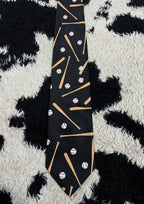 Baseball Graphic Tie