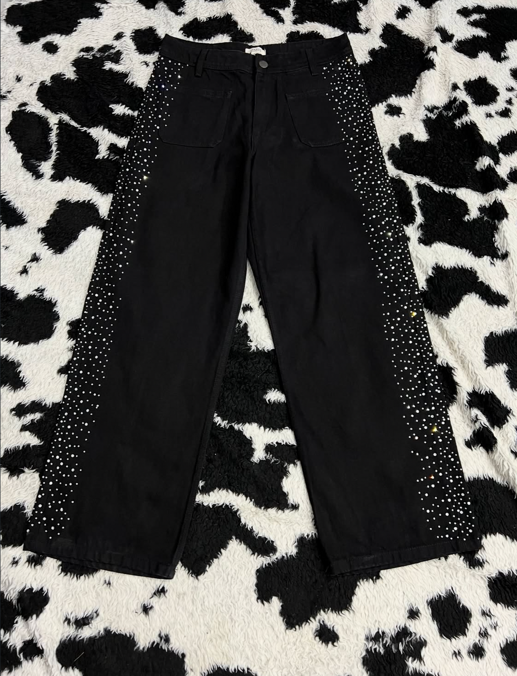 Oasis Sparkle Black Denims (Waist 32)
