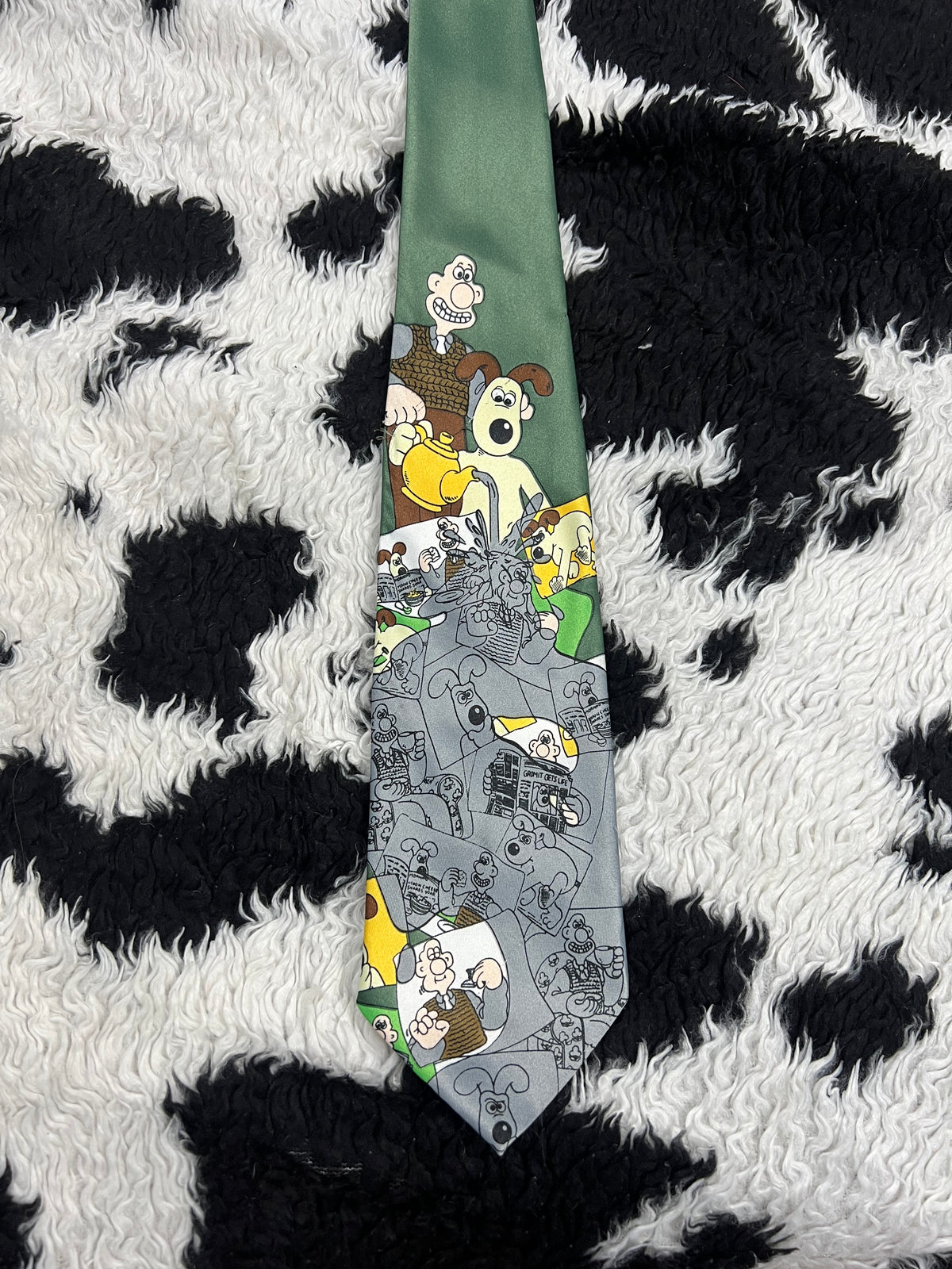 Wallace & Gromit Photography Tie