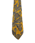Corporate Mustard Embroidered Tie