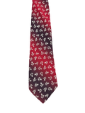 Sapphire Double-Shaded Red Tie