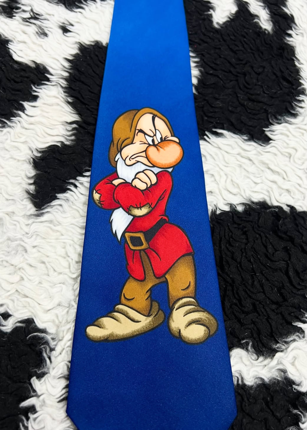 Disney Snow White Grumpy Tie