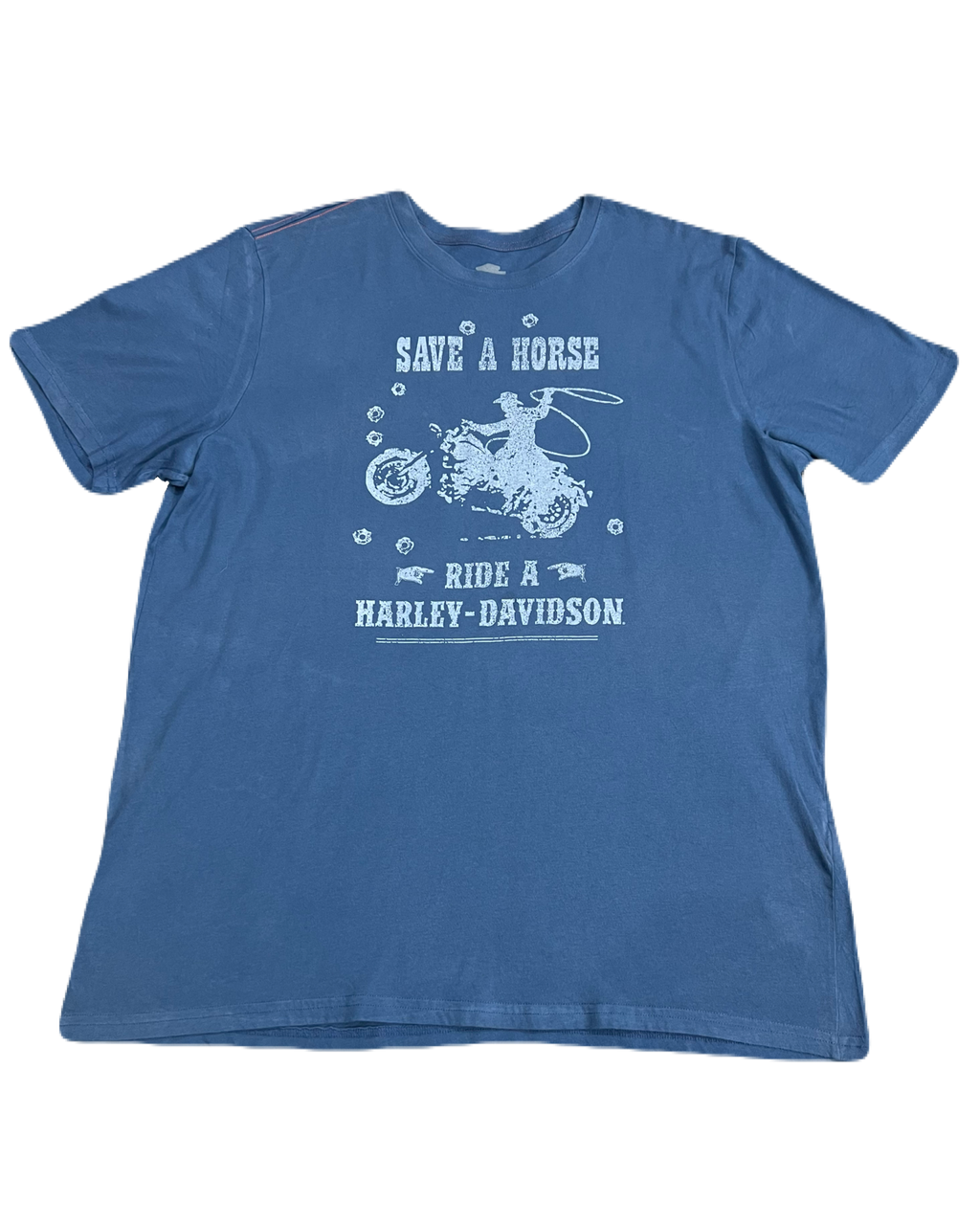 Save a Horse, Ride a Harley Davidson Tee (Extra Large)