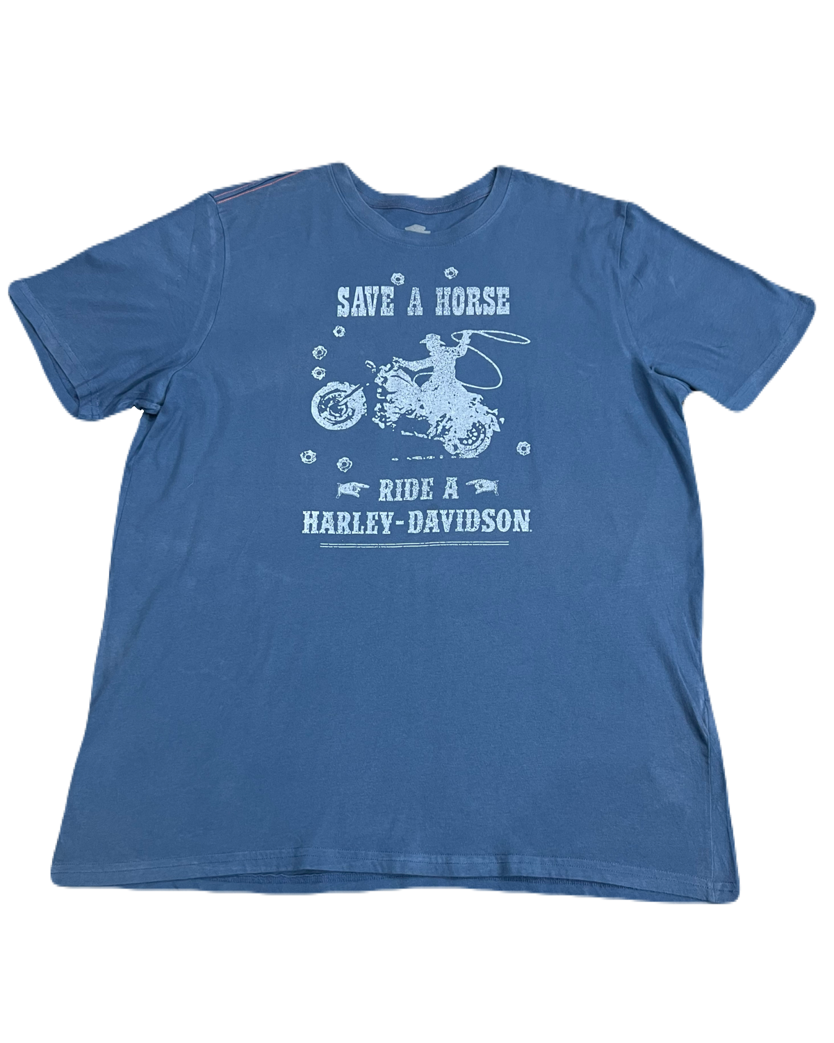 Save a Horse, Ride a Harley Davidson Tee (Extra Large)