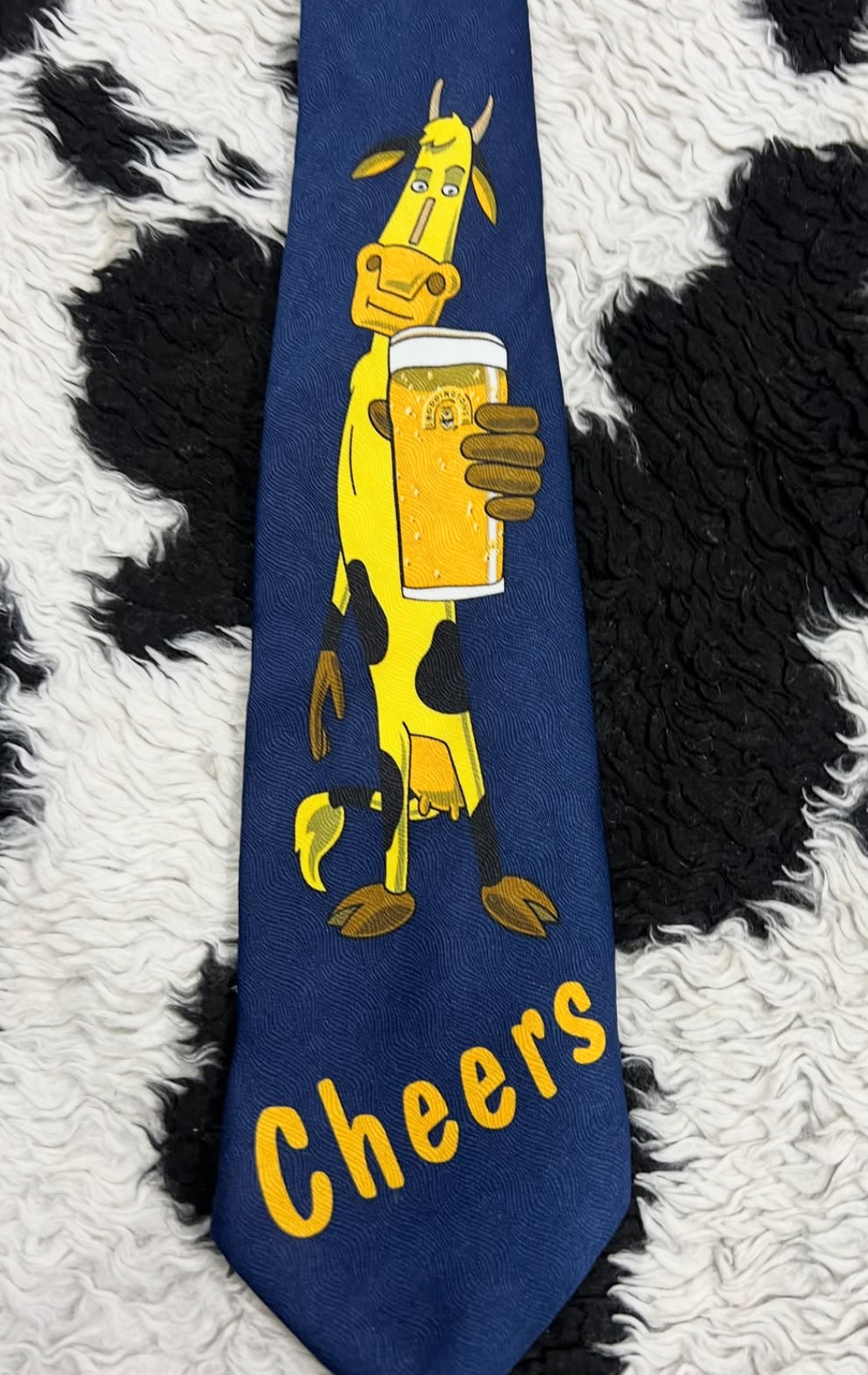 Giraffe Beer "Cheers" Tie