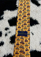 Yellow Cars Tie