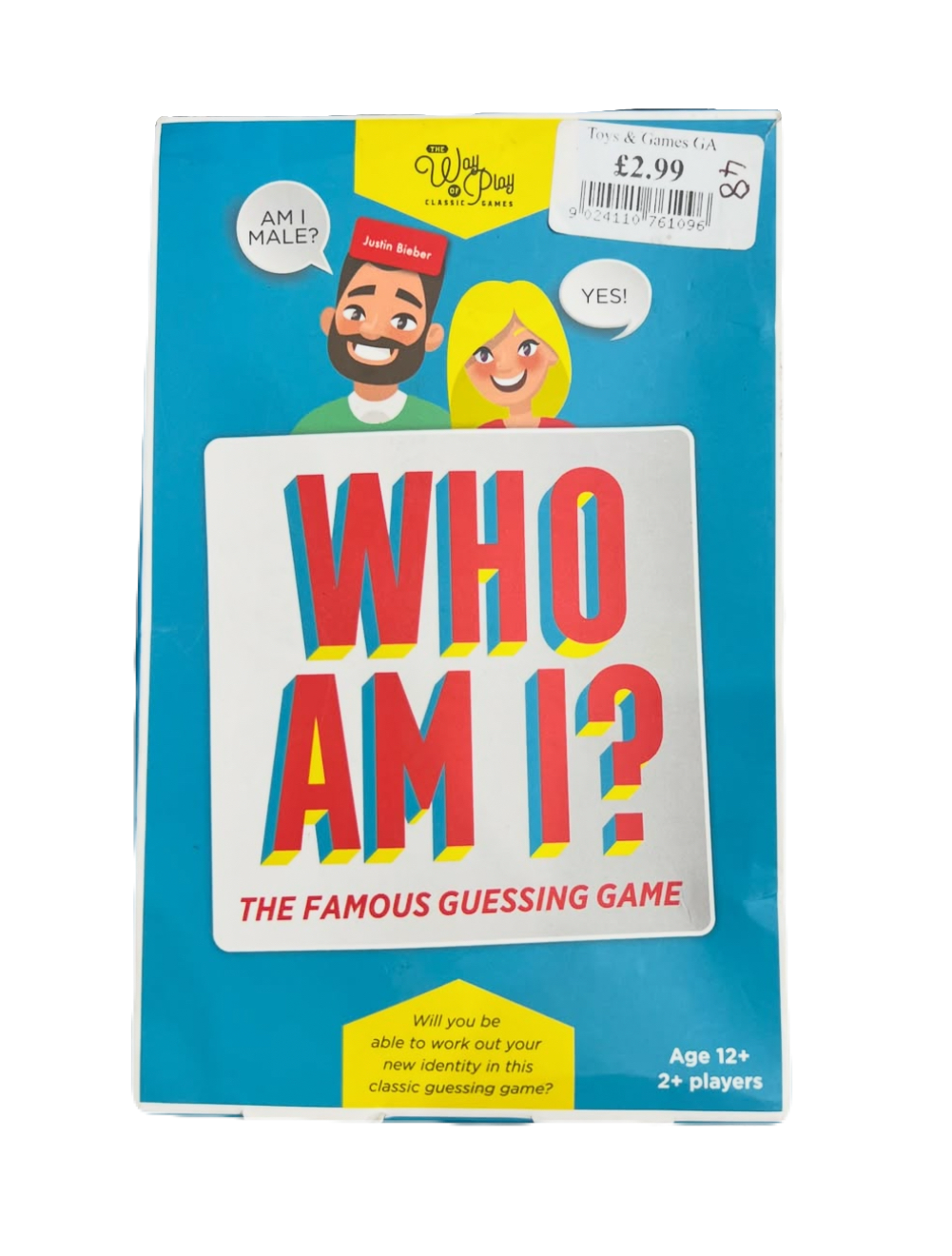Who Am I? Card Game