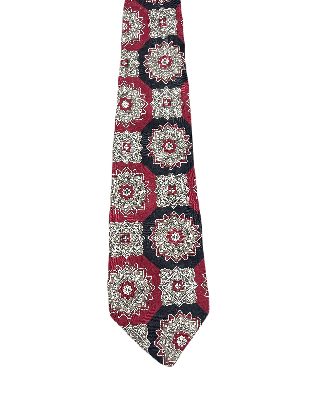 Tom James Black & Red Tie