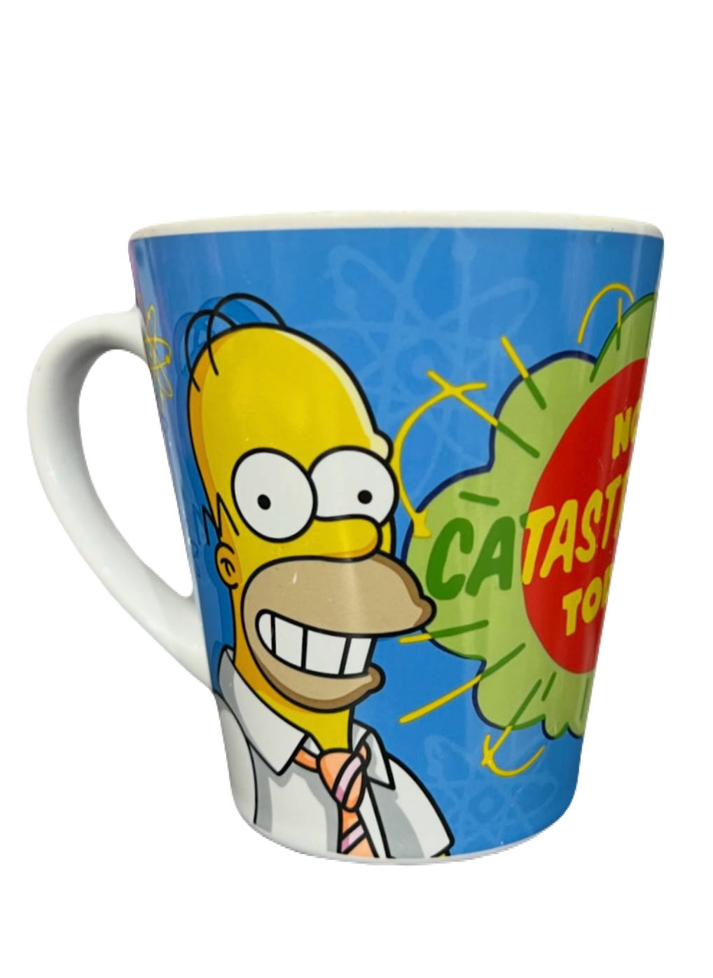 Homer Simpson "No Catastrophe Today" Mug