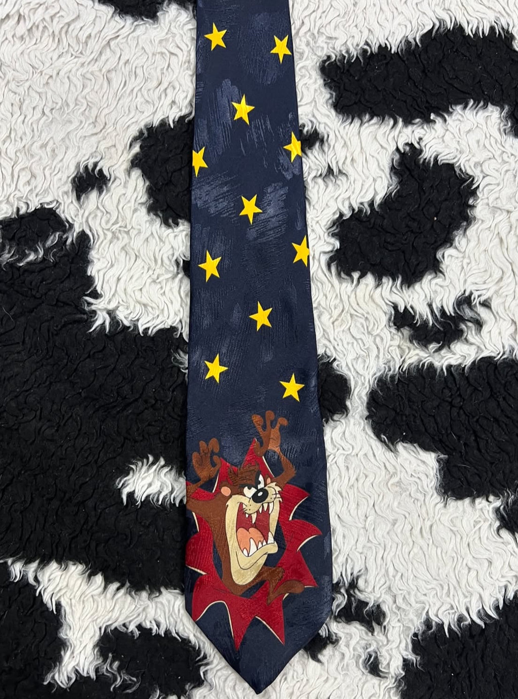 Disney Tasmanian Devil Taz Stars Tie