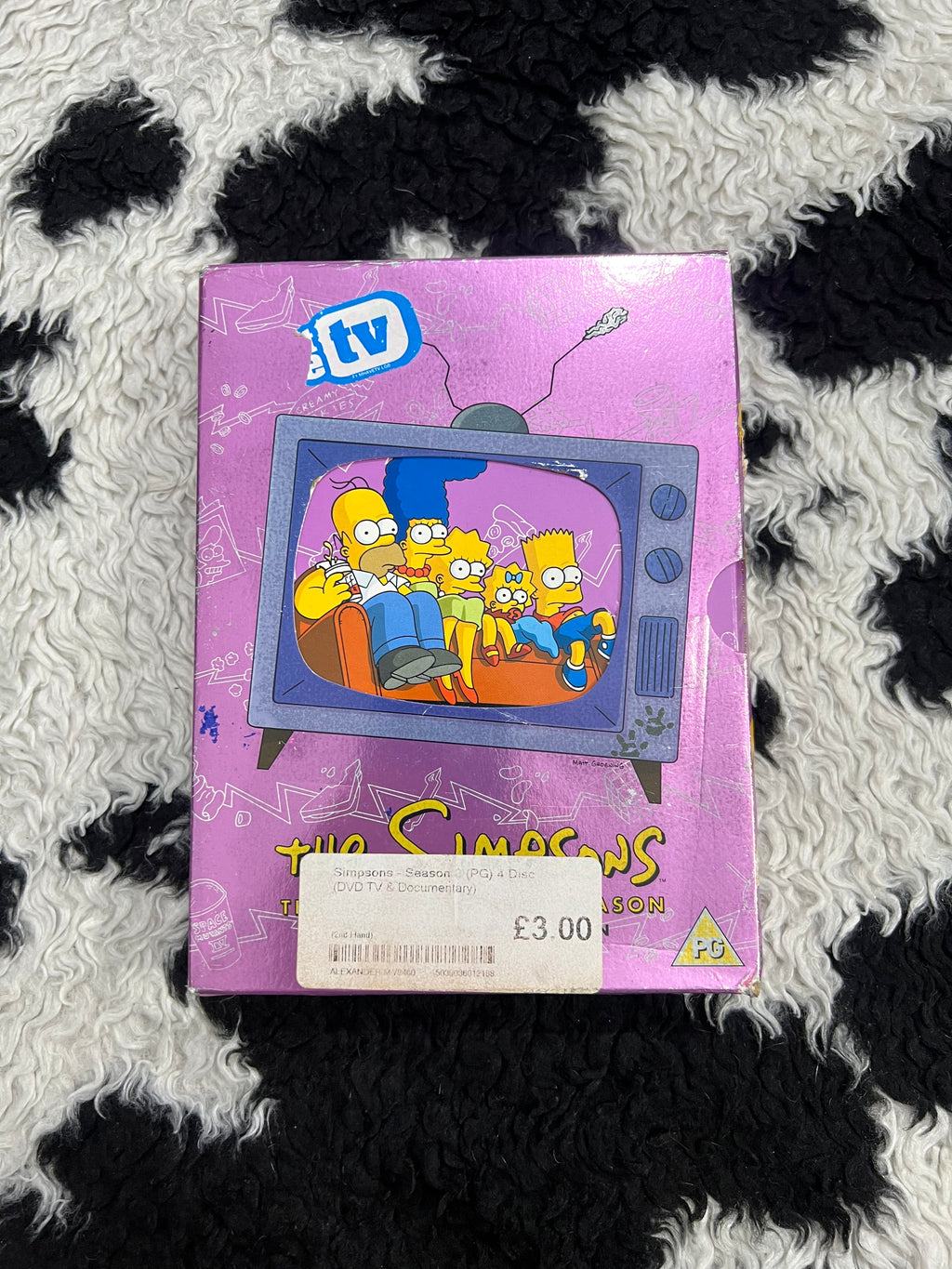 The Simpsons Complete Third Season DVD Set