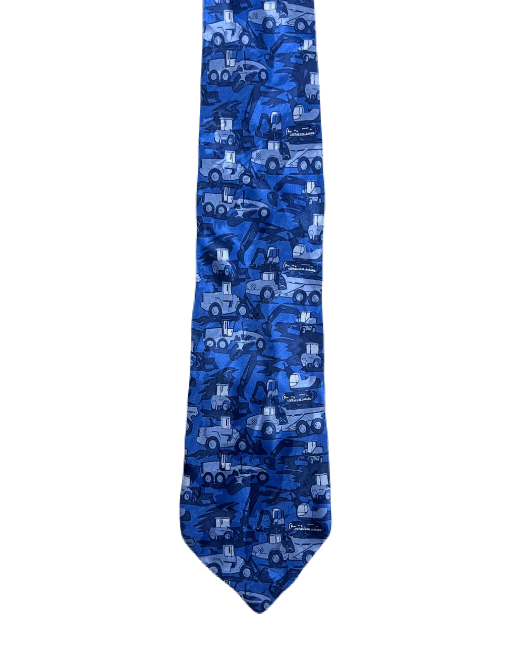 Construction Crew Vehicles Tie