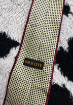 Gold City Maroon Bordered Tie