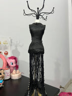 Black Jewelry Dress Mannequin