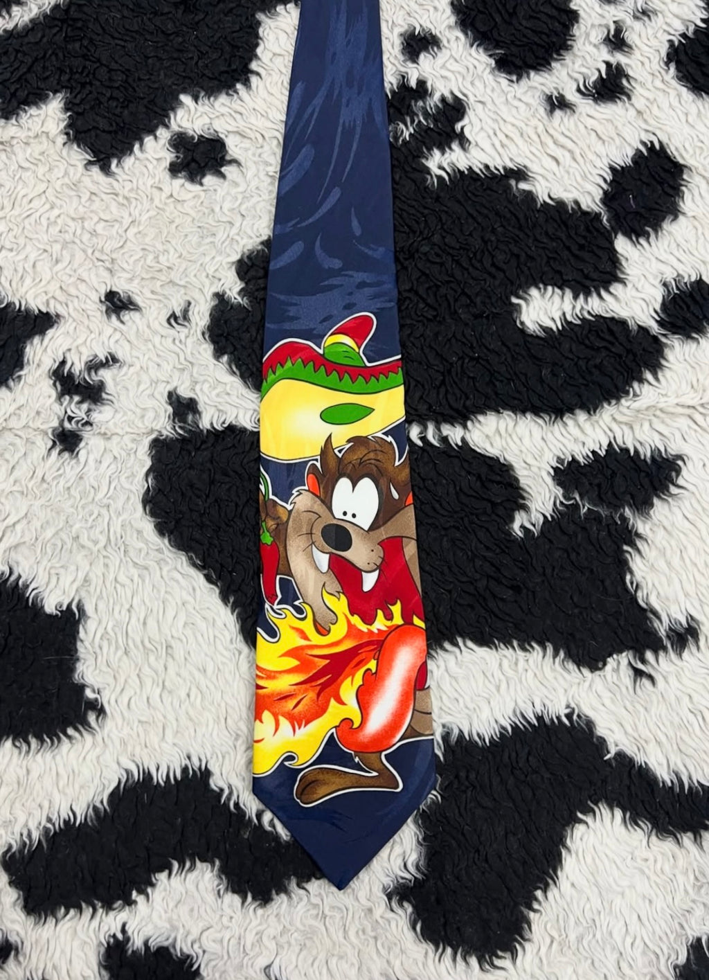 Vintage 1998 "Mexican Hot" Taz Tie