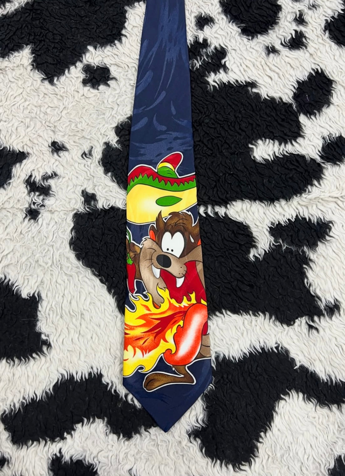 Vintage 1998 "Mexican Hot" Taz Tie