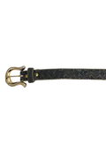 Golden Glitter Black Belt
