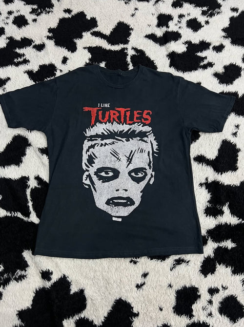"I Like Turtles" Zombie Tee (Large)
