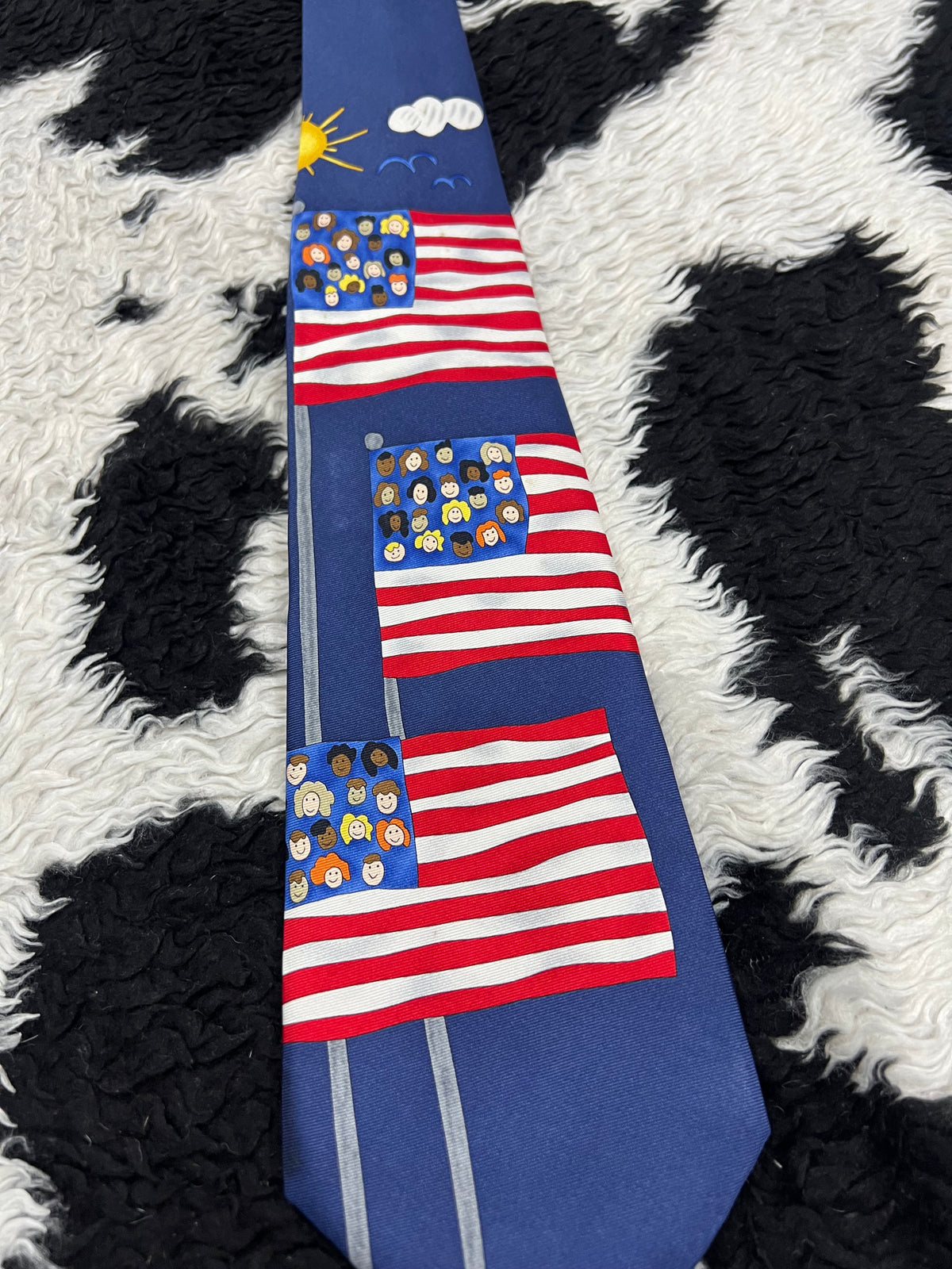 USA Flag Tie