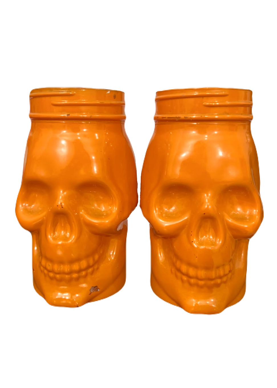 Skull Glass Jars