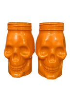 Skull Glass Jars