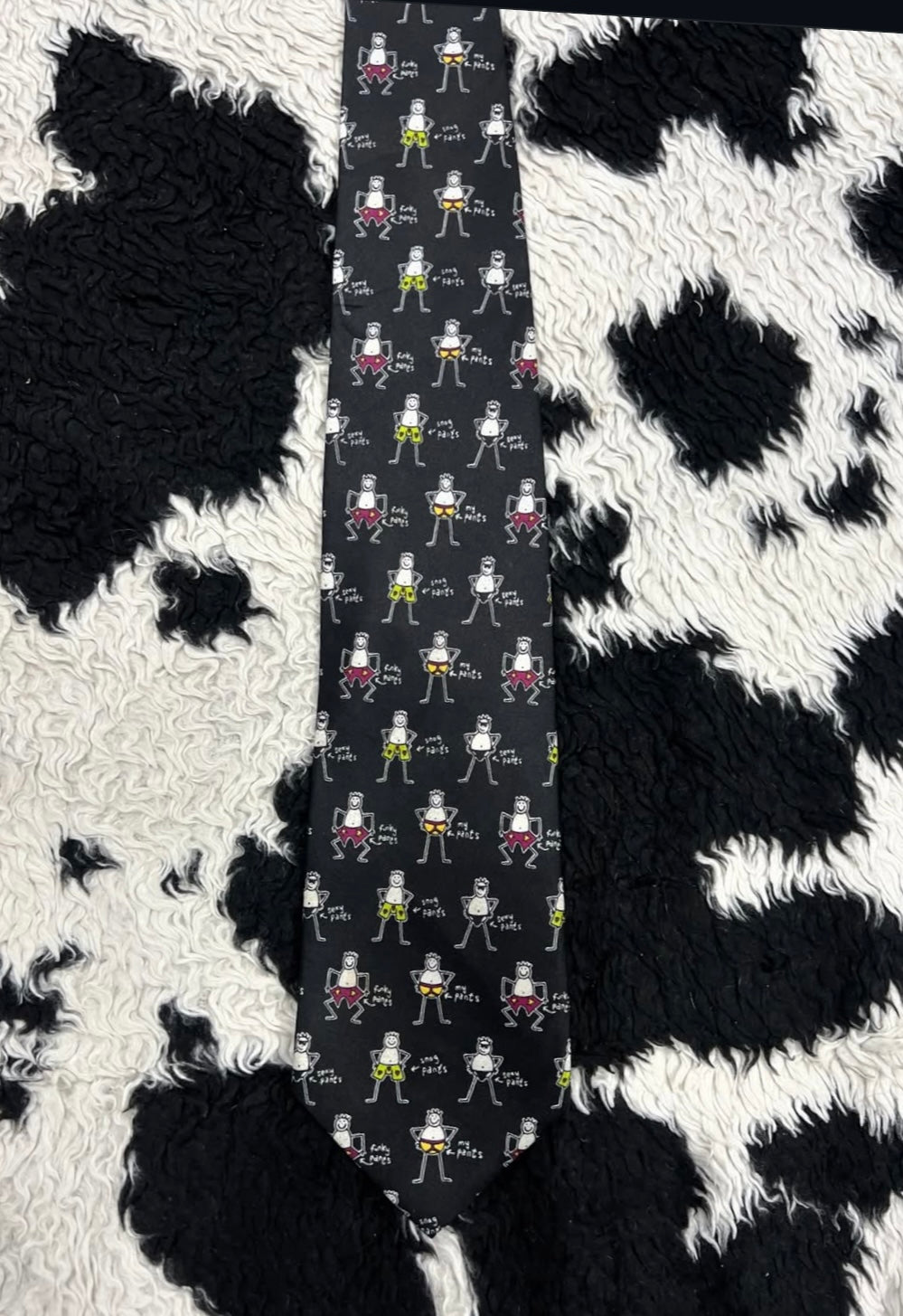 Vintage Purple Ronnie Tie