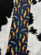 Parrots & Toucans Graphic Tie
