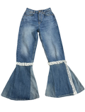 Zara High-Waisted Flare Denims (Waist 24)