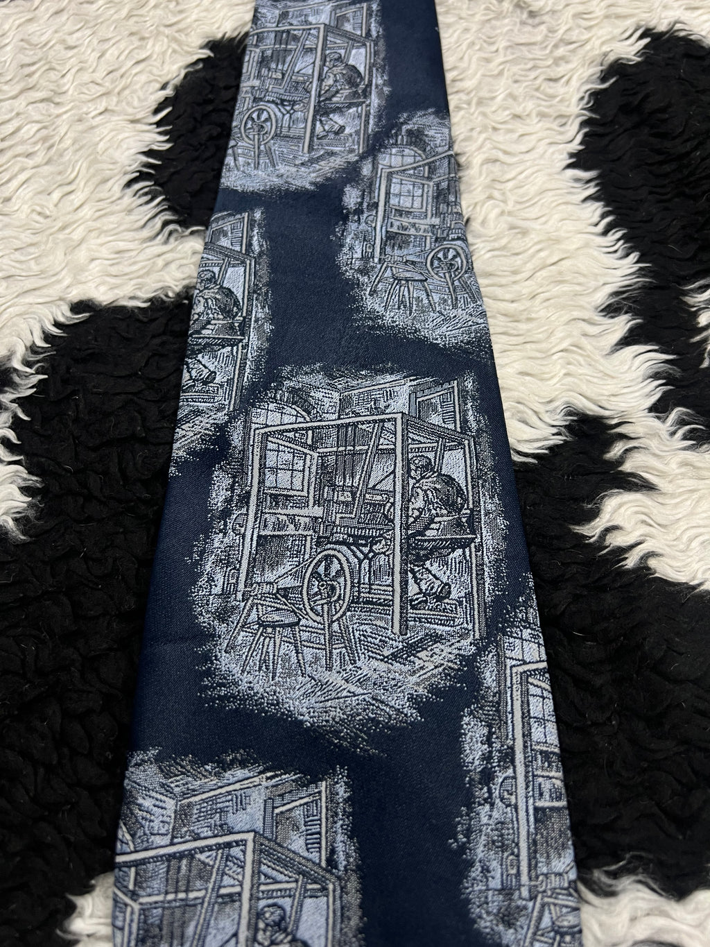 Weaving Workshop Embroidered Tie