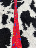 Bunnies in Flowers Tie