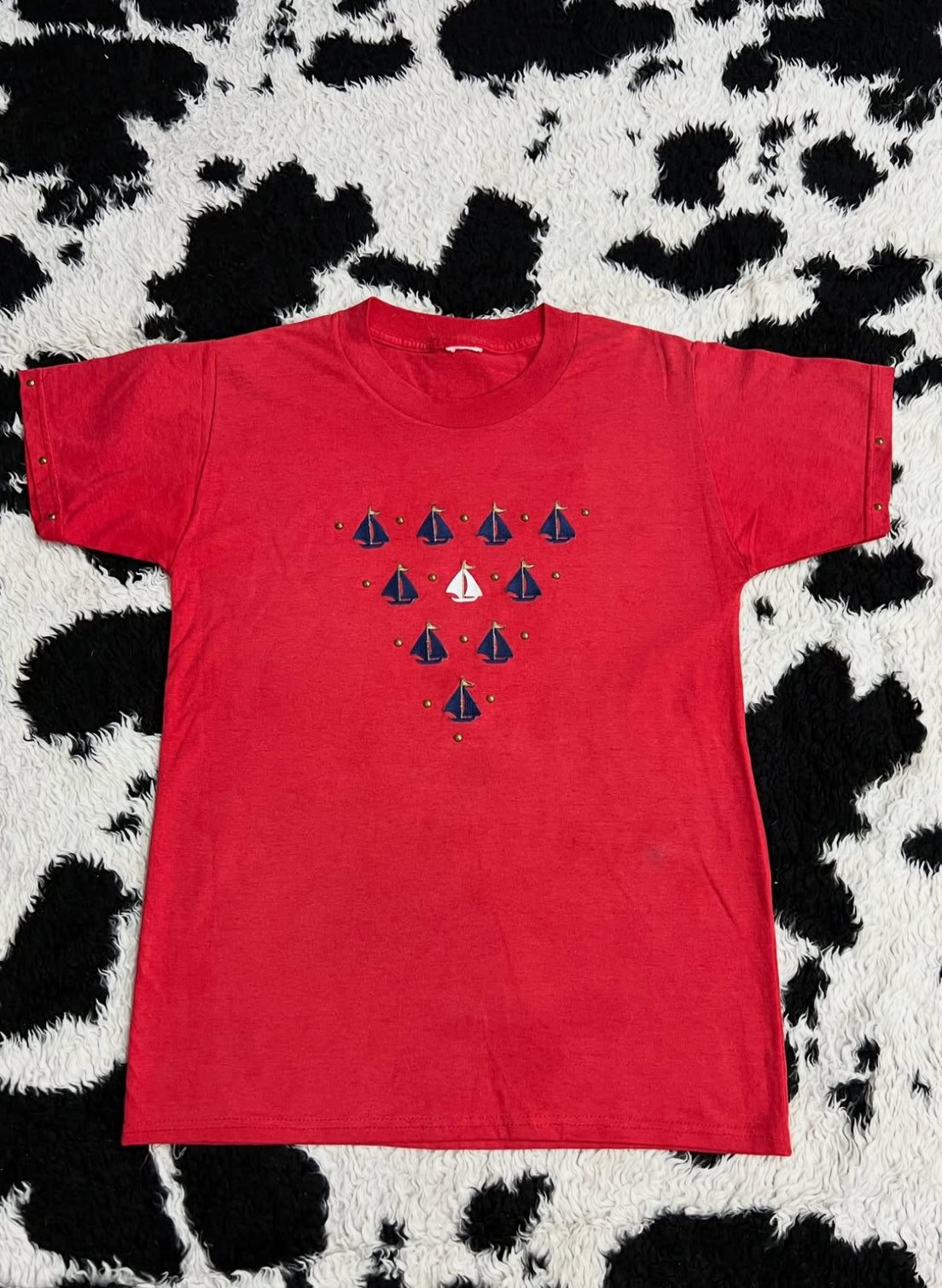 Red Boats Tee (Medium)