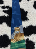 Double-Textured Lioness Tie