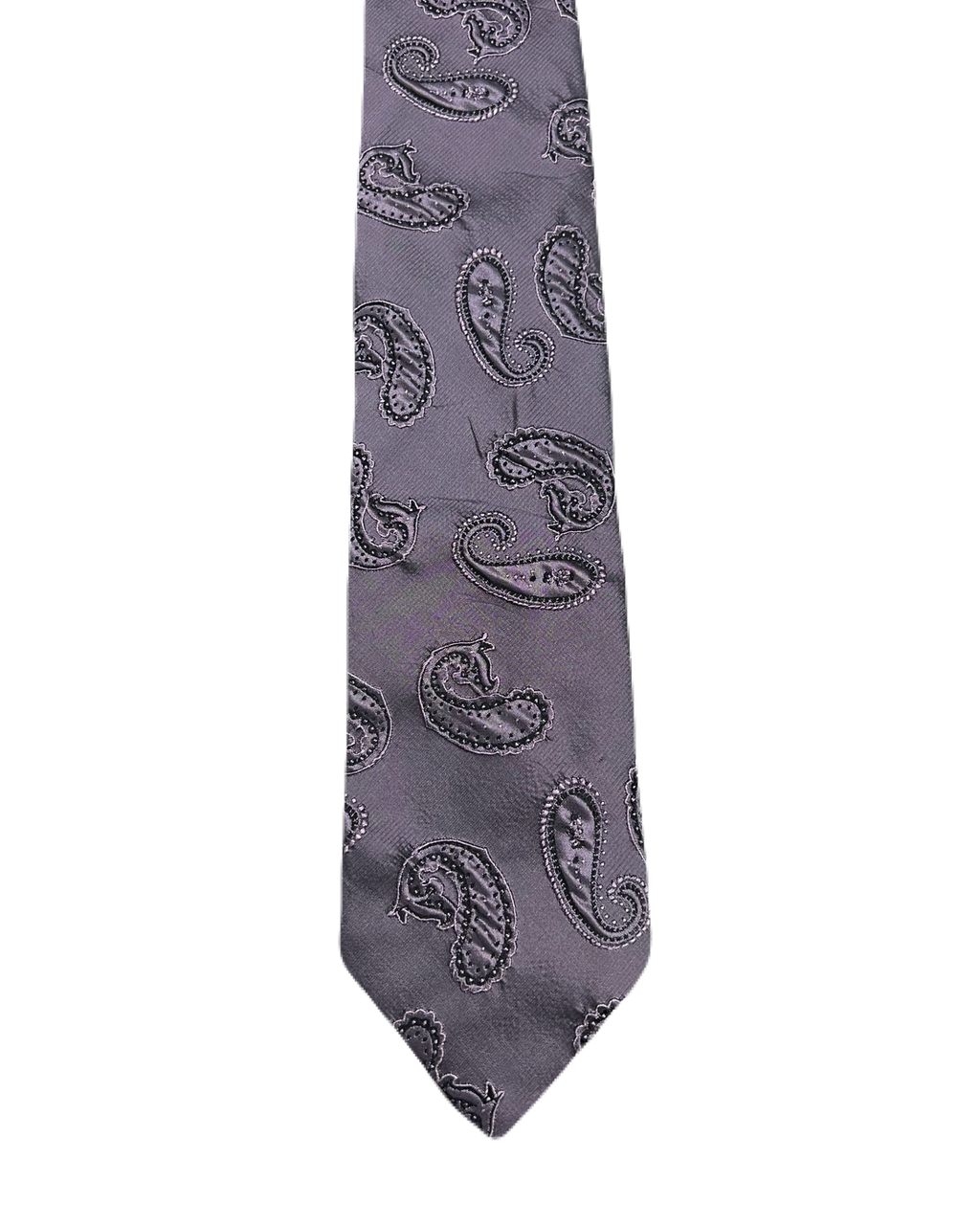 Micheals Purple Paisley Tie