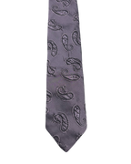 Micheals Purple Paisley Tie