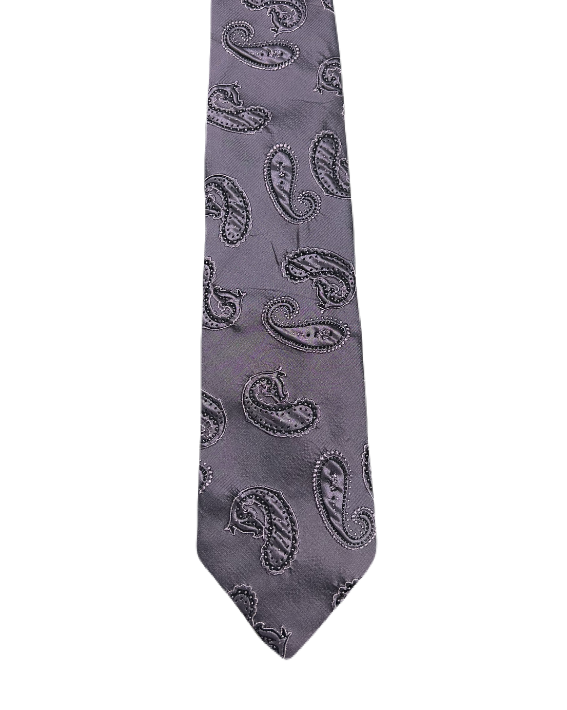 Micheals Purple Paisley Tie