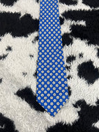 Blue Football Tie