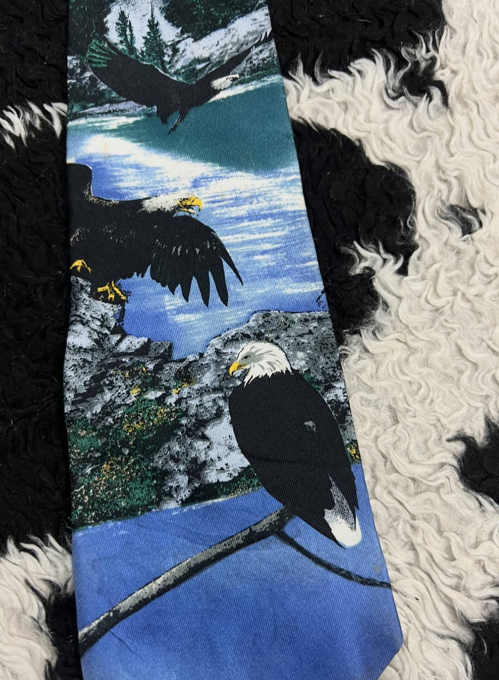 Lost Kingdom Bald Eagle Tie