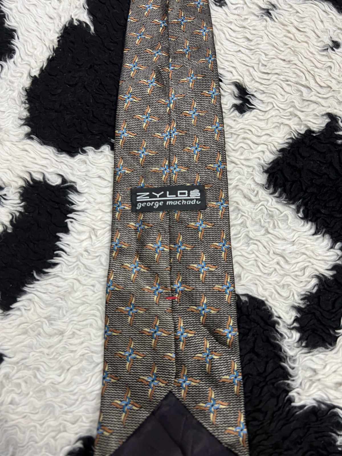 Zylos Embroidered Tie