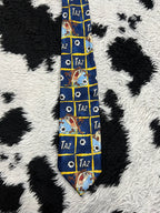 Looney Tunes Taz playing Football Tie
