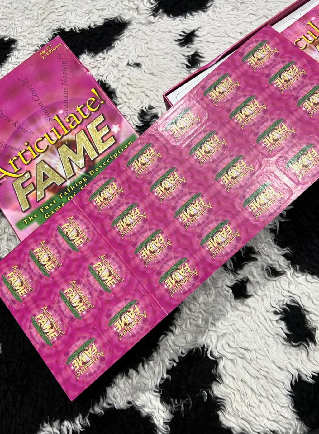 Articulate Fame Card Game