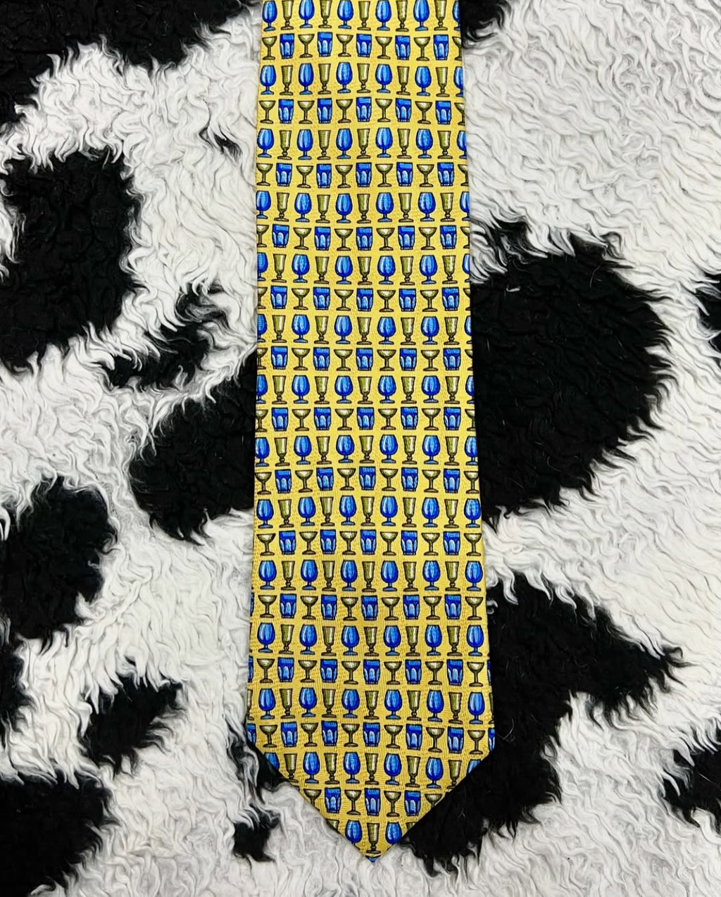 Yellow Glasses Tie