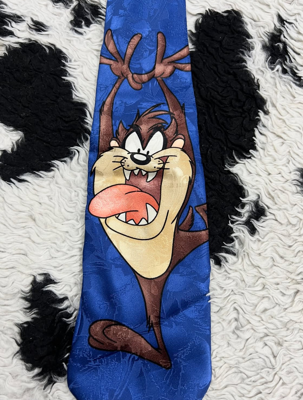 Vintage 1995 Tasmanian Devil Taz Looney Tunes Tie
