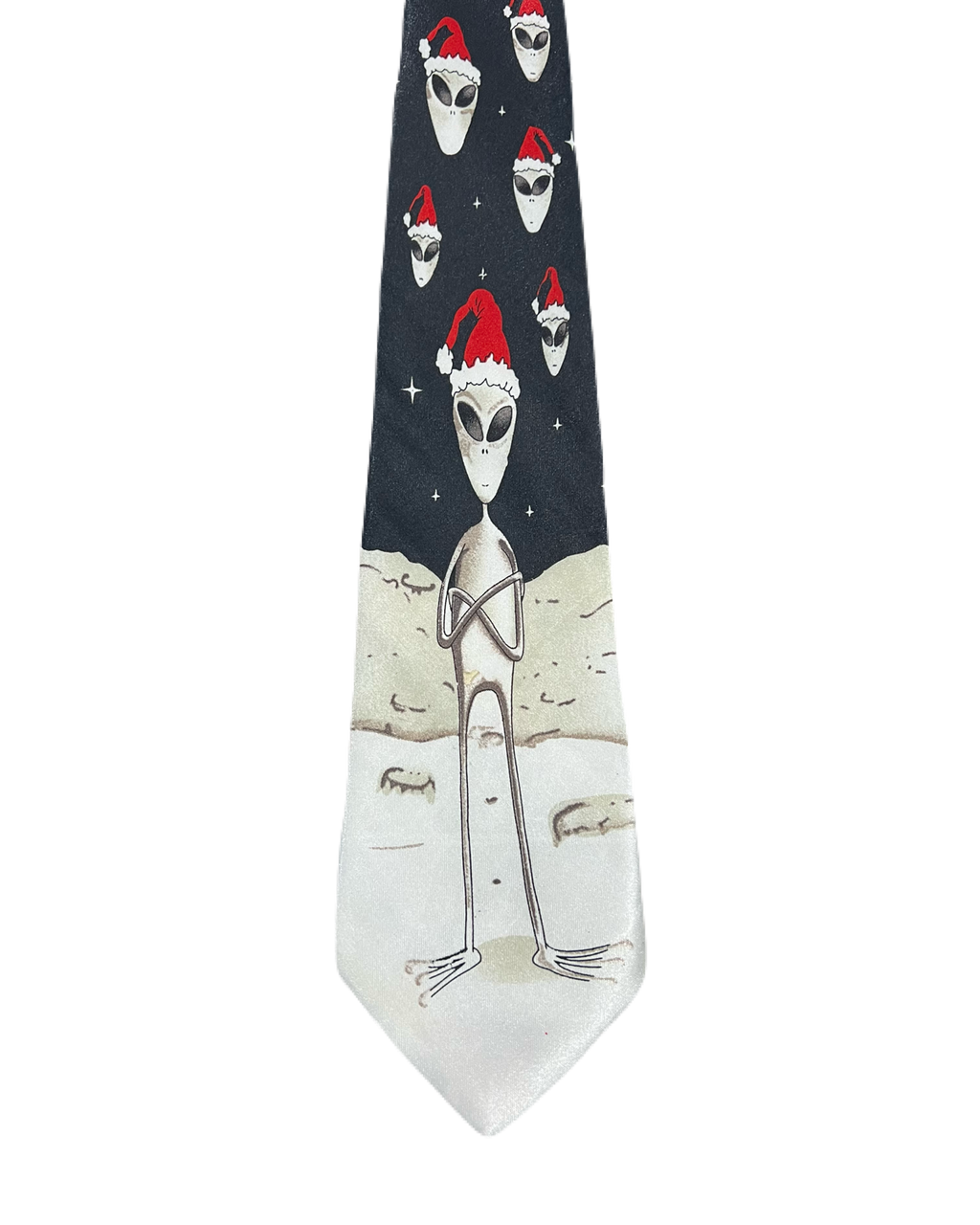 Alien Graphic Tie