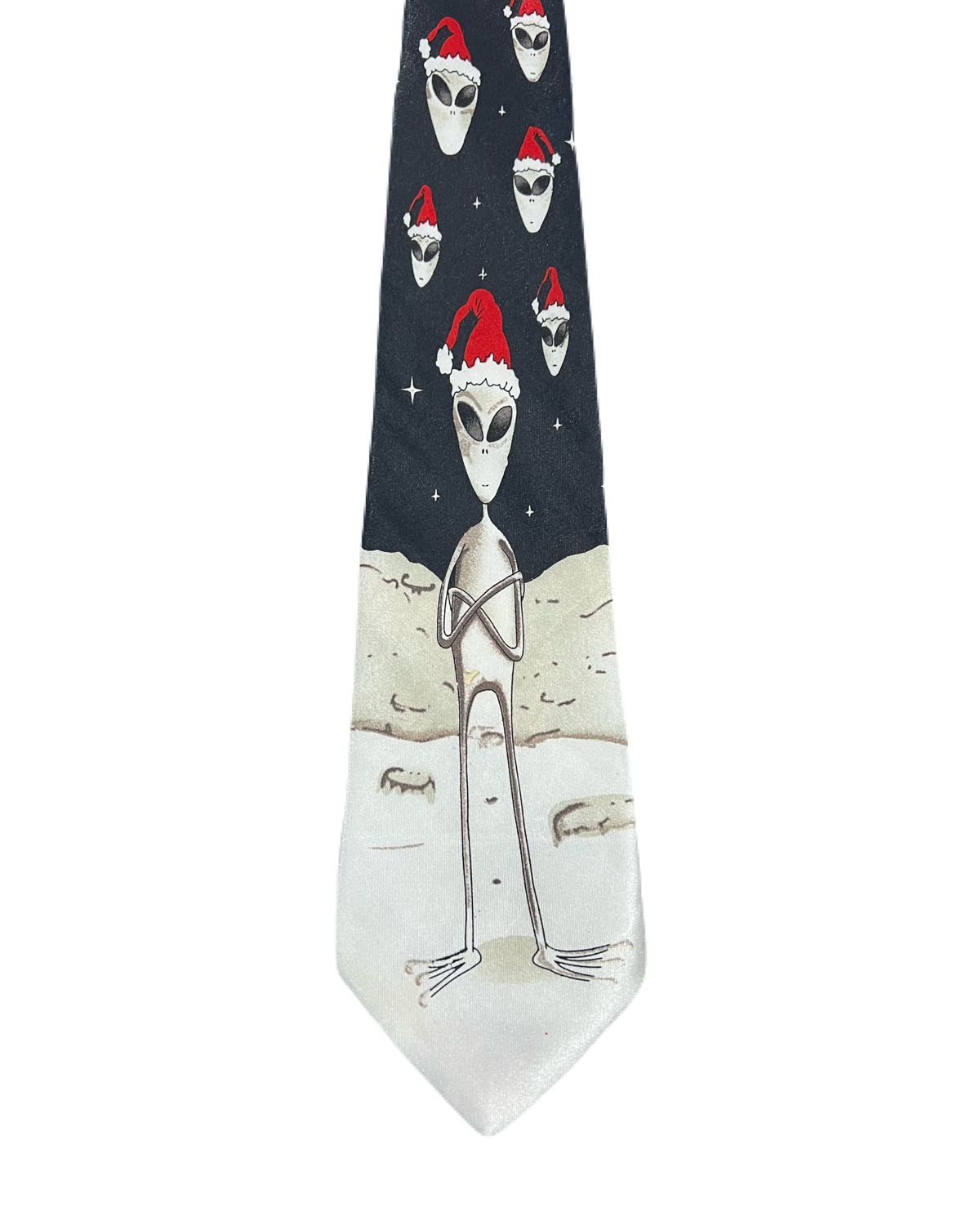 Alien Graphic Tie